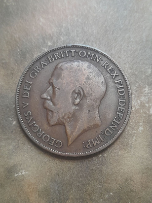 one penny 1921