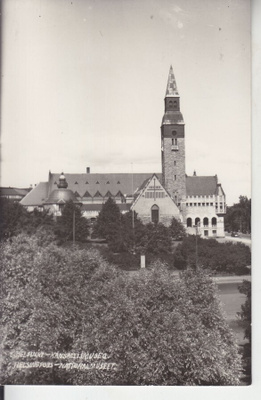 Helsinki kansallismuseo kortti. käyttämättömänä.