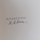 Matti M. Ilkka : Iltanuotio : runoja (signeerattu) - pikkukuva 2