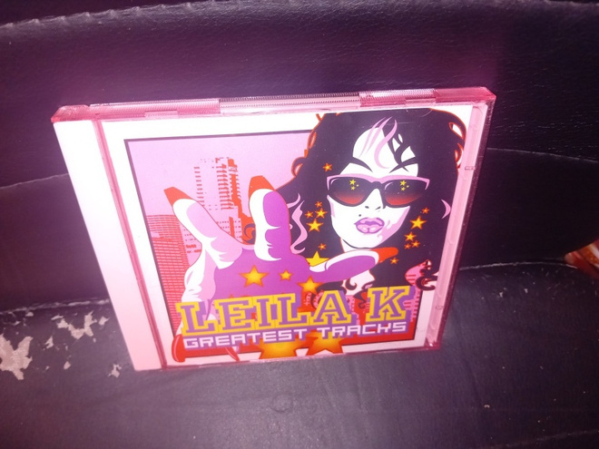 CD + CD-ROM : Leila K : Greatest Tracks ( SIS POSTIKULU )