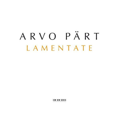 Arvo Pärt - Lamentate (CD) VG++!!