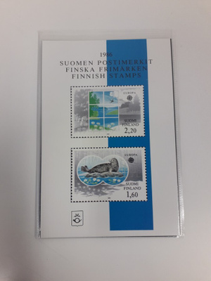Suomen Postimerkit 1986