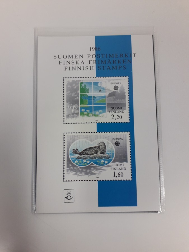 Suomen Postimerkit 1986