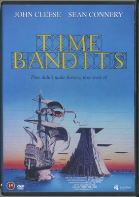 TIME BANDITS - AIKAVARKAAT, Suomi-DVD 1981/20? Terry Gilliam
