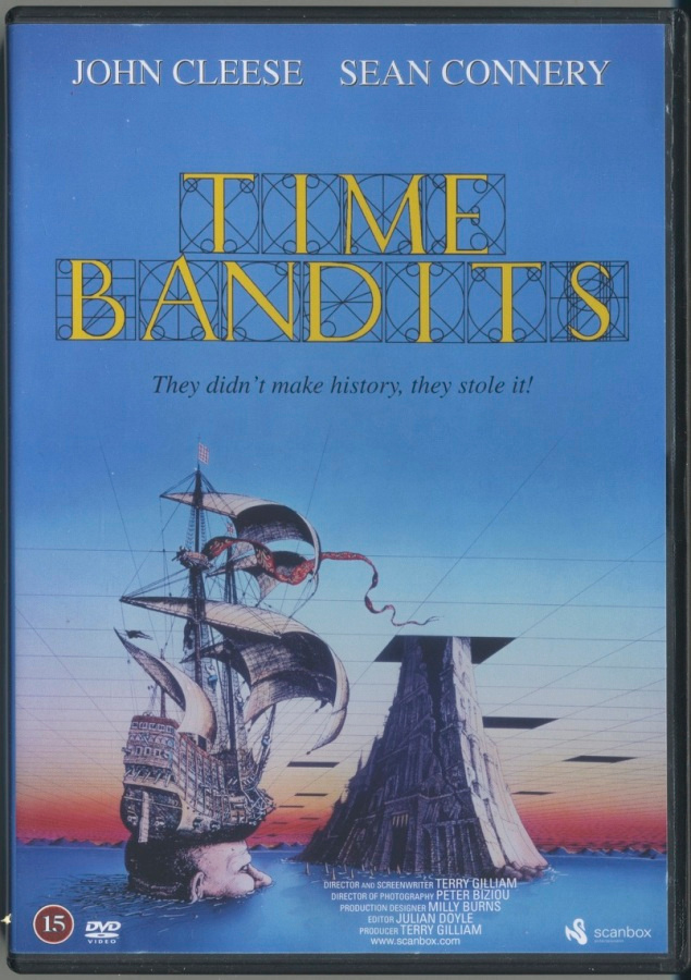 TIME BANDITS - AIKAVARKAAT, Suomi-DVD 1981/20? Terry Gilliam