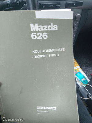 Mazda 626 koulutusmonisteet 1983 ...