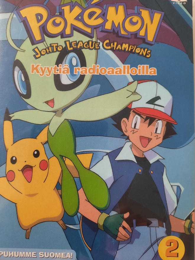 POKEMON KYYTIÄ RADIOAALLOILLA DVD SUOMIPUHE