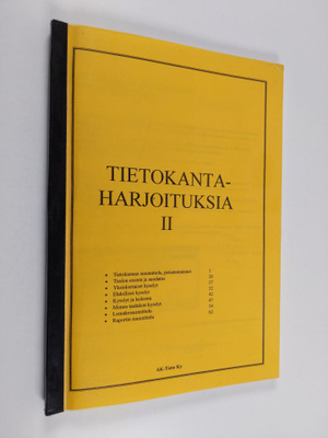 Tietokantaharjoituksia II