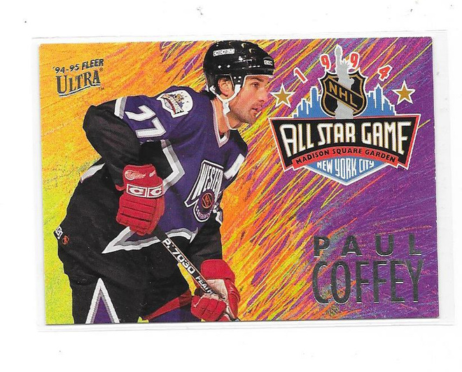 1994-95 Ultra Allstars #9of12 Paul Coffey Detroit Red Wings