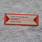 Juhamatti – Hei-oo, Me Mennään Taas / Voinko Luottaa 7" - pikkukuva 3