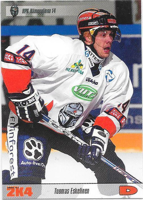 2003-04 CardSet #33 Tuomas Eskelinen HPK