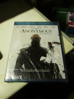 Anonymous - Tuntematon  BLU-RAY uusi
