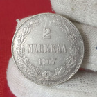 2 markkaa 1907 - hyväkuntoinen - pikkukuva 1