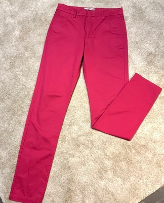 FILIPPA K pinkit siistit puuvilla housut chinot xs ( SM)