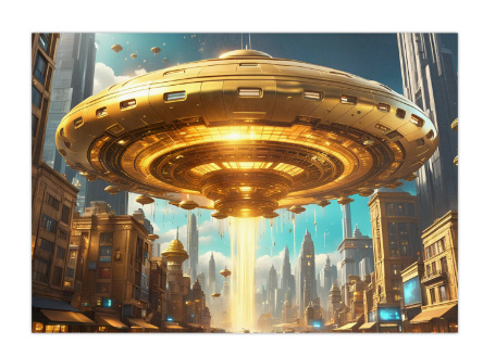 100 kpl uusia Sci-Fi taide julisteita koko A4