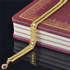 506 .. 14k Yellow Gold Duble Kaunis .. Rannekoru - pikkukuva 3
