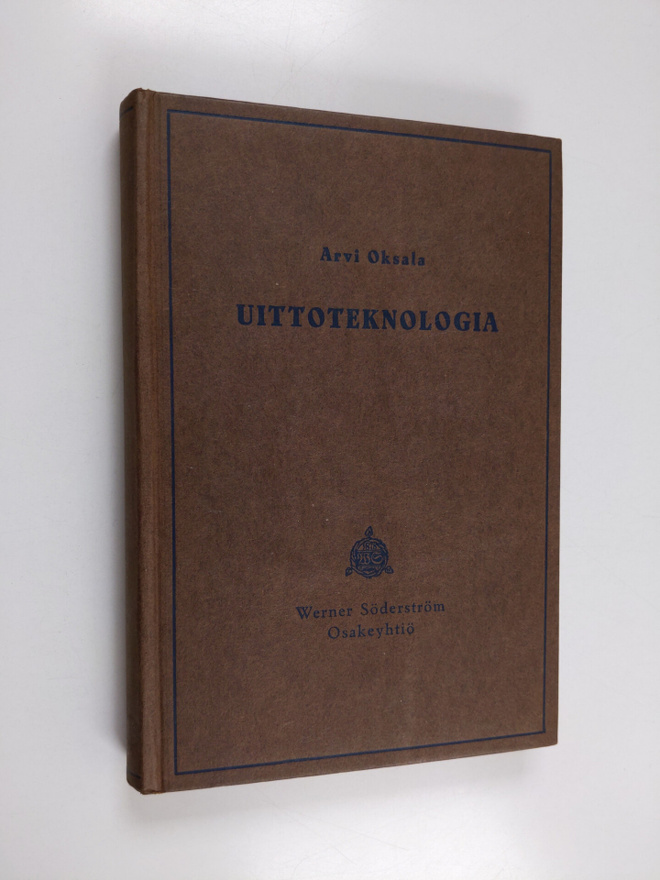 Arvi Oksala : Uittoteknologia