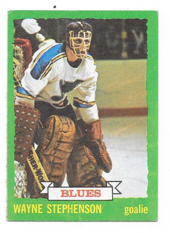 1973-74 Topps #31 Wayne Stephenson St Louis Blues MV