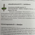 Asvelimerkki Jalkaväkirykmentti 13 1.Pataljoona - pikkukuva 2