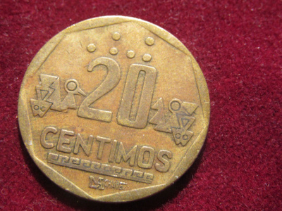 20 centimos 1993. Peru