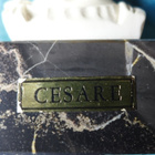 Ceasar pysti korkeus 12cm marmori kivi jalusta - pikkukuva 5