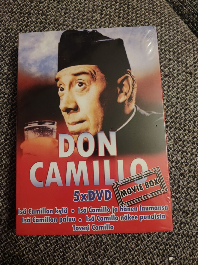 Don Camillo Movie Box UUSI 5DVD
