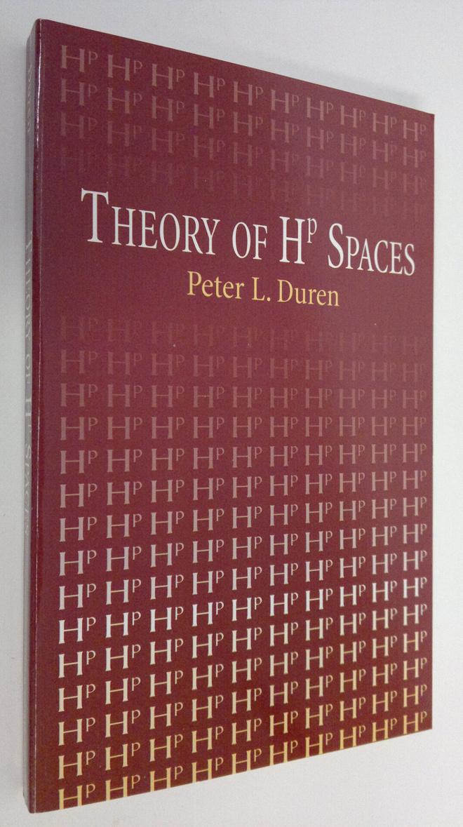 Peter L. Duren : Theory of Hp Spaces