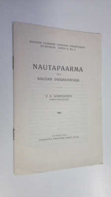 V. A. Wartiainen : Nautapaarma eli naudan ihosaivartaja