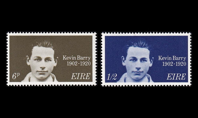 Irlanti 248-9 ** Vapaustaistelija Kevin Barry (1970)