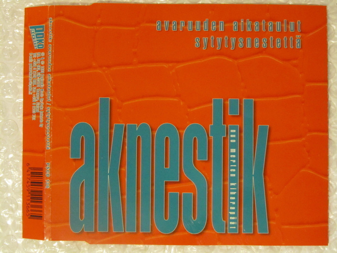 Aknestik • Avaruuden Aikataulut CD-Single
