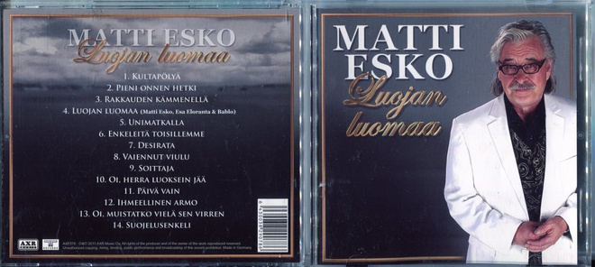 MATTI ESKO . CD-LEVY . LUOJAN LUOMAA