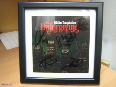 WITHIN TEMPTATION - UNFORGIVING CD BÄNDIN NIMMAREILLA (W)