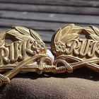 SA-RUK - tunnukset, Ehjät Laatta piikit. Halkaisija - 37mm - pikkukuva 5