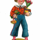 WANHA / Suloinen poika menossa onnittelukäynnille. 1930-l. - pikkukuva 2