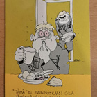Hasse, sotilashuumoria, ruokailu, kulkenut 1996 - pikkukuva 1