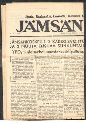 Jämsän lehti 58 / 1949