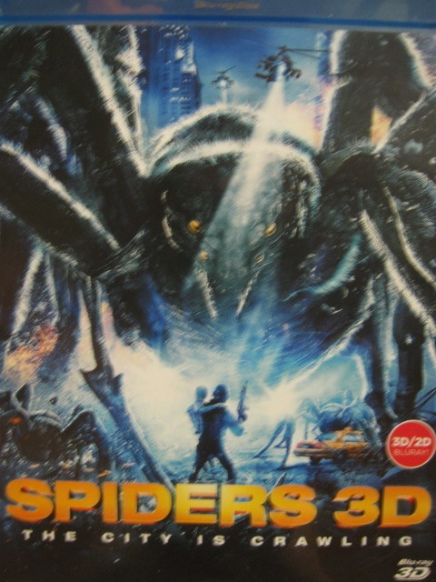 SPIDERS 3D - THE CITY IS CRAWLING BLU-RAY