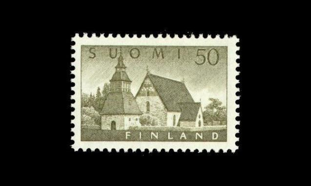 474 ** Lammin kirkko 50 mk (1957)