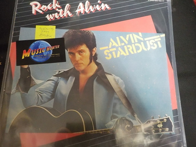 ALVIN STARDUST - ROCK WITH ALVIN EX+/EX LP