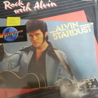 ALVIN STARDUST - ROCK WITH ALVIN EX+/EX LP - pikkukuva 1