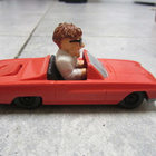 ROBIN WILLIAMS FLUBBER FORD THUNDERBIRD MCDONALD TOY - pikkukuva 4
