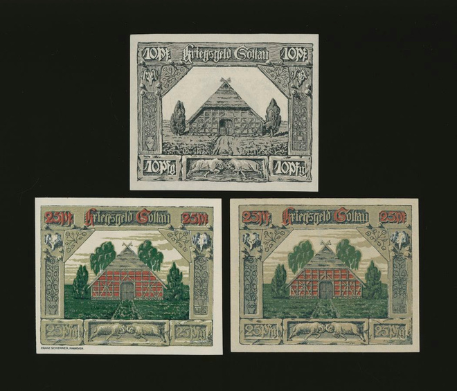 Saksa Notgeld 10, 2 x 25 Pfennig, Soltau 1919-21