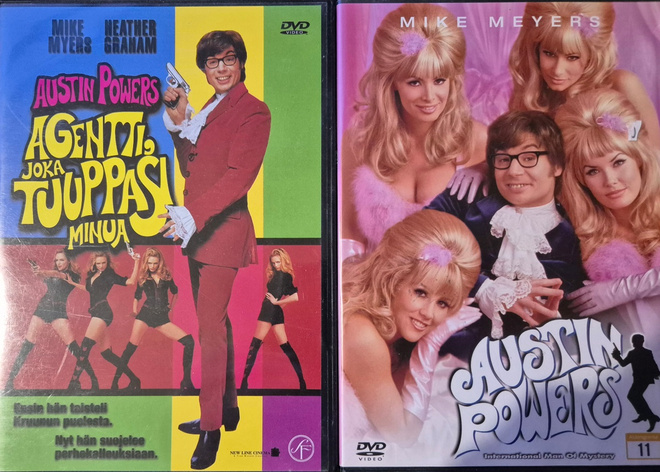 Austin Powers 2 Kpl -DVD