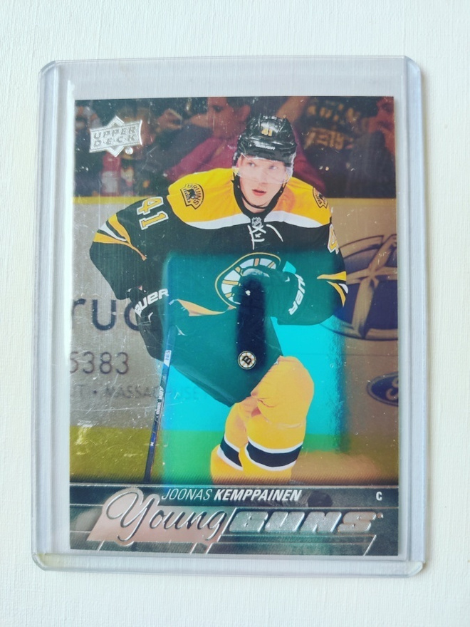 15-16 UD Young Guns Silver Foil - Joonas Kemppainen