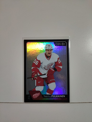 2016-17 O-Pee-Chee - Black Rainbow Foil #326 Teemu Pulkkinen