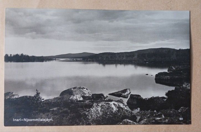 Inari, Njoammilatsjäyri, valokuvapk, SMY nro 80, ei p.