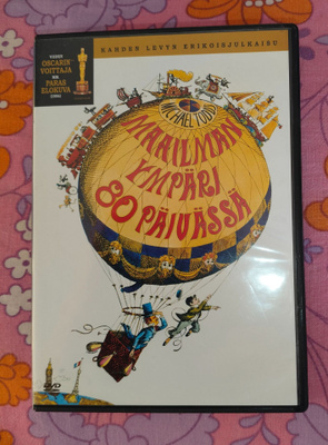 "MAAILMAN YMPÄRI 80 PÄIVÄSSÄ" (V. 1956! 2 DVD!)