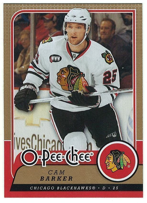 08-09 O-Pee-Chee #429 Cam Barker Ex-Ilves 2018-19