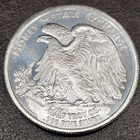 1/2 oz 999 Hopea raha Walking Liberty Tribute (1) - pikkukuva 2