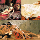 3D TAULU 3 KUVAA GIRL (39 449) (3d-075) 60 x 40cm, kehystett - pikkukuva 2